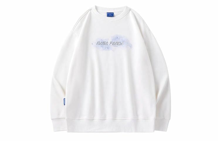 Худи Lamlicka x Nasapanda Retro Crewneck Sweatshirt White