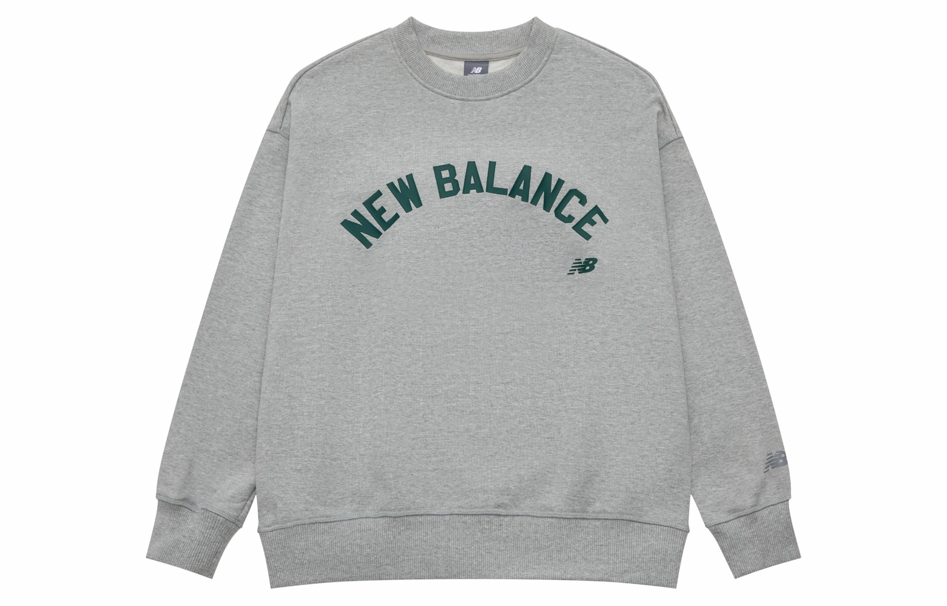 Худи New Balance Unisex Crewneck Sweatshirt Grey