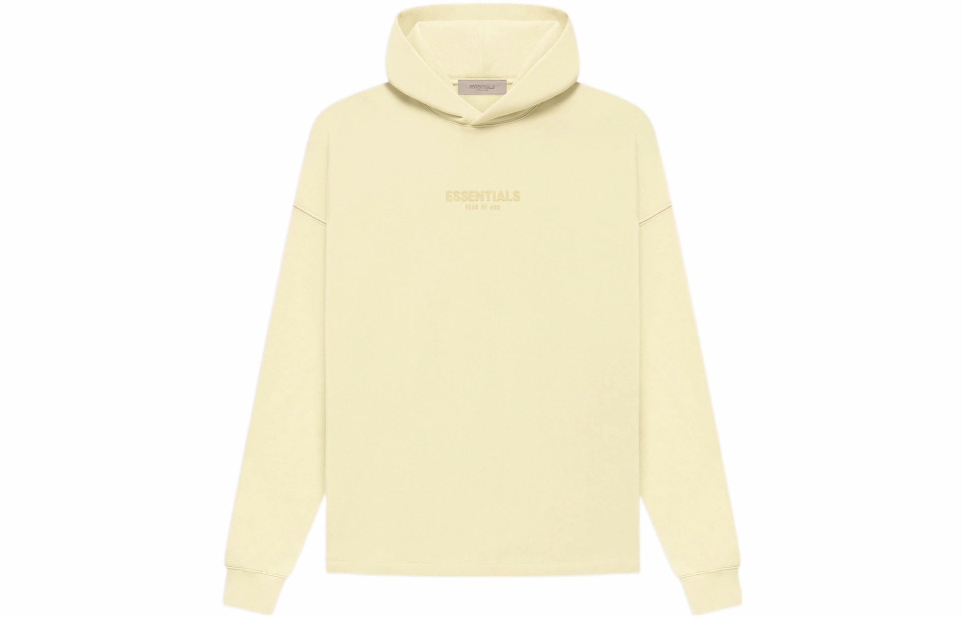 Fear of God Essentials FW22 Relaxed Hoodie Canary