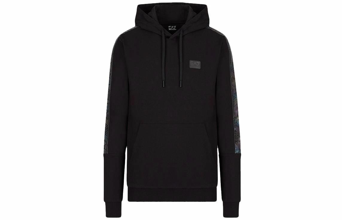 EMPORIO ARMANI/阿玛尼 Emporio Armani FW22 Hoodie Black