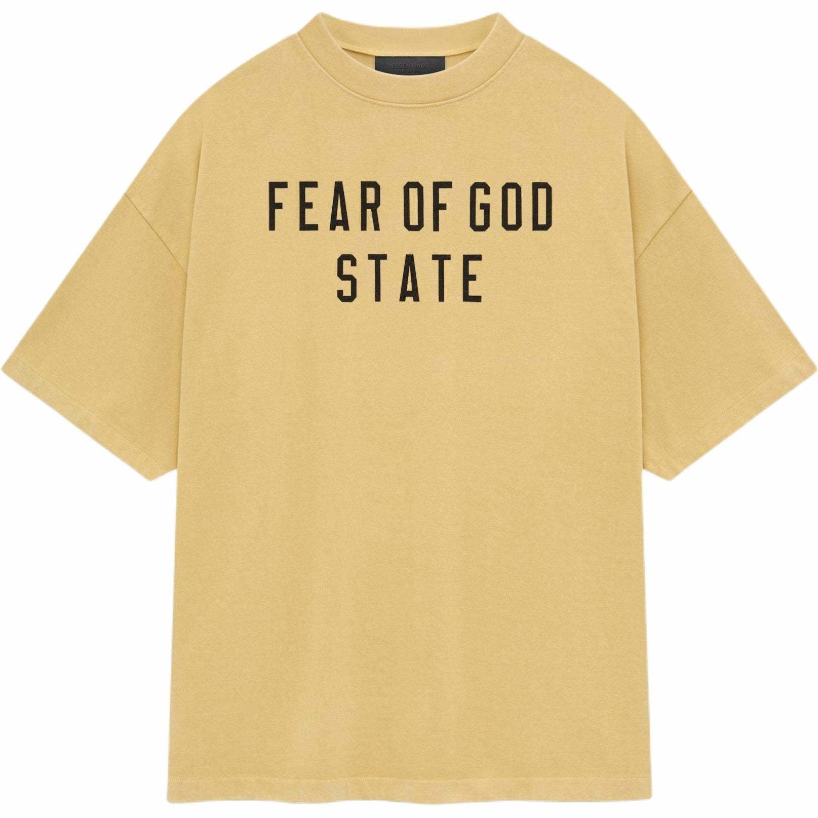 Fear of God Essentials Heavy Crewneck Amber