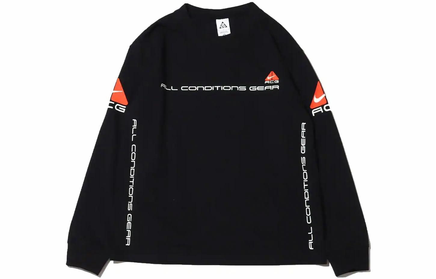 Худи Nike Logo Crewneck Sweatshirt Black