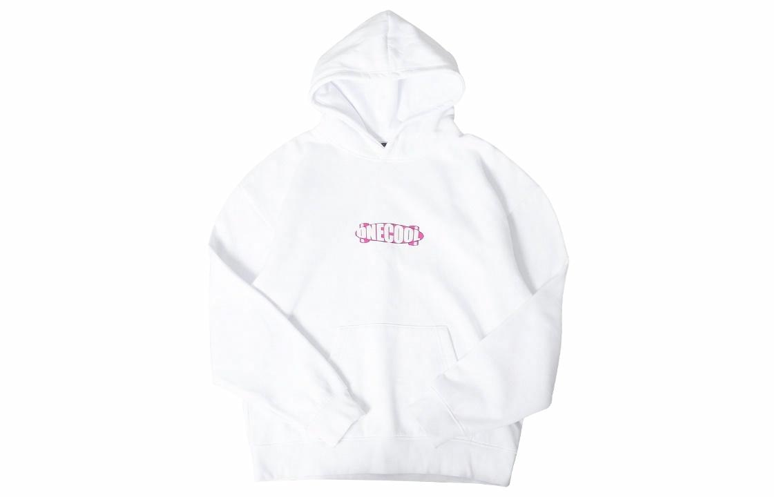 顽刻ollieskate Ollieskate Logo Hoodie White