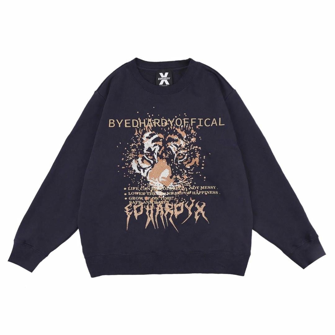 ED HARDY X Ed Hardy FW22 Navy Sweatshirt