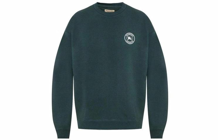 Burberry FW22 Logo Crewneck Sweatshirt Green