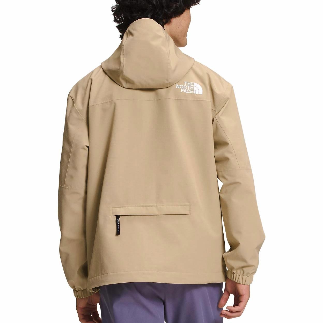 The North Face Logo Print Casual Jacket Khaki — фото 2