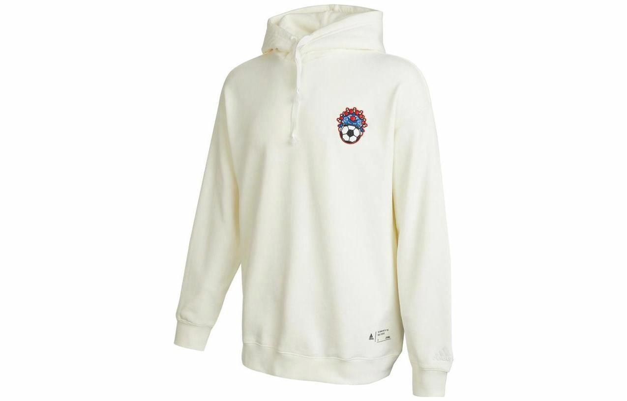 Худи Adidas Embroidered Crewneck Sweatshirt White
