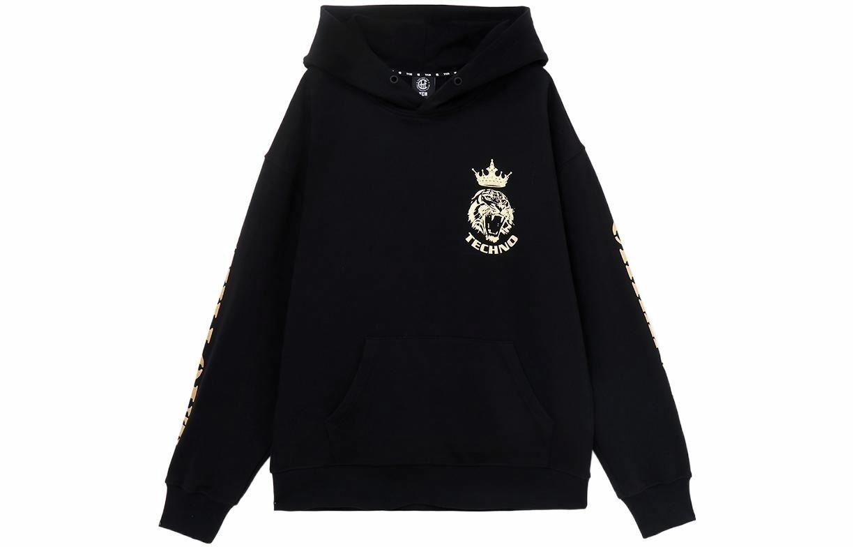 TCH Tiger Head Gold Hoodie