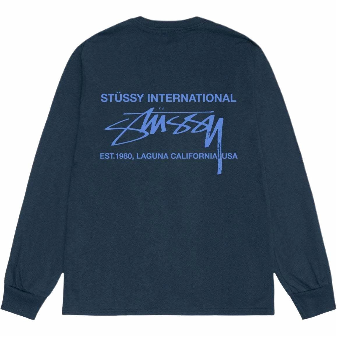 Stussy FW24 Smooth International LS Tee — фото 4