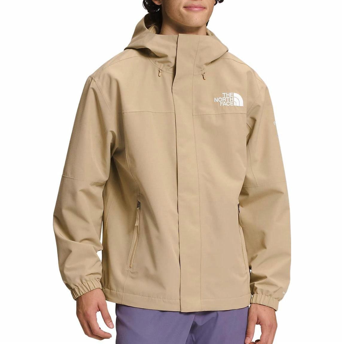 The North Face Logo Print Casual Jacket Khaki — фото 1