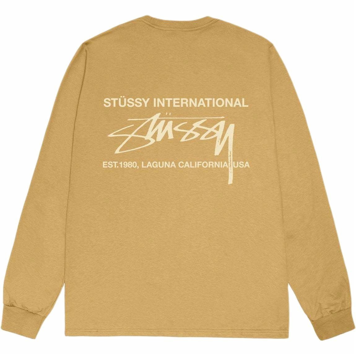 Stussy FW24 Smooth International LS Tee — фото 6