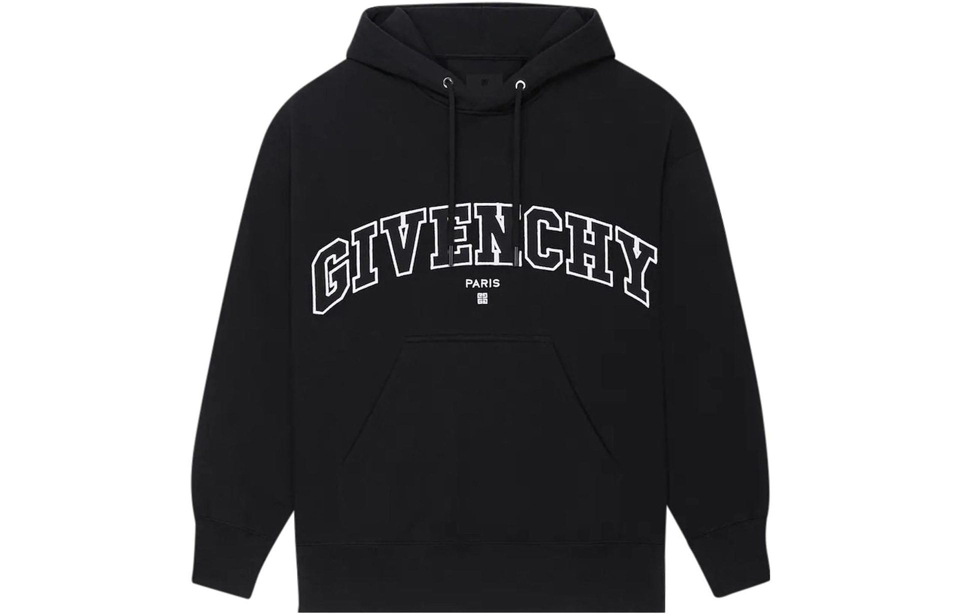 Givenchy/纪梵希 Givenchy FW22 Logo Print Hoodie Black