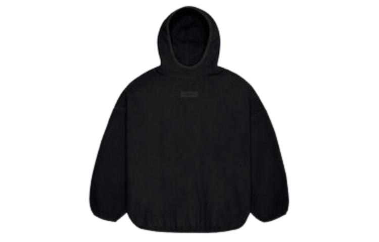 Fear of God Essentials Jet Black Pullover Hoodie