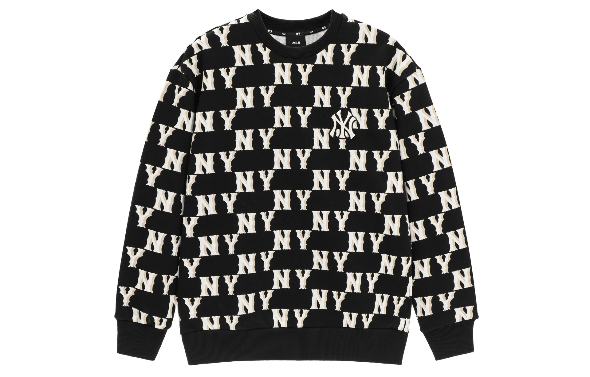 MLB Yankees Graffiti Crewneck Black