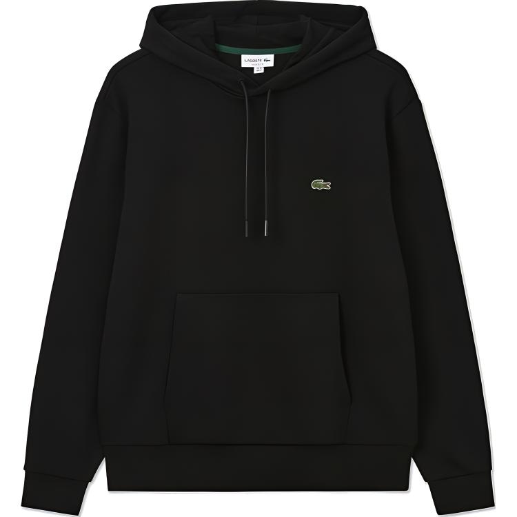 Lacoste Hoodie Crocodile Logo Black