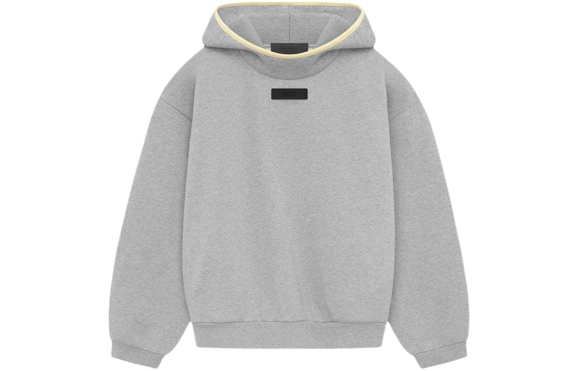 Fear of God Essentials SS24 Hoodie Light Heather Grey