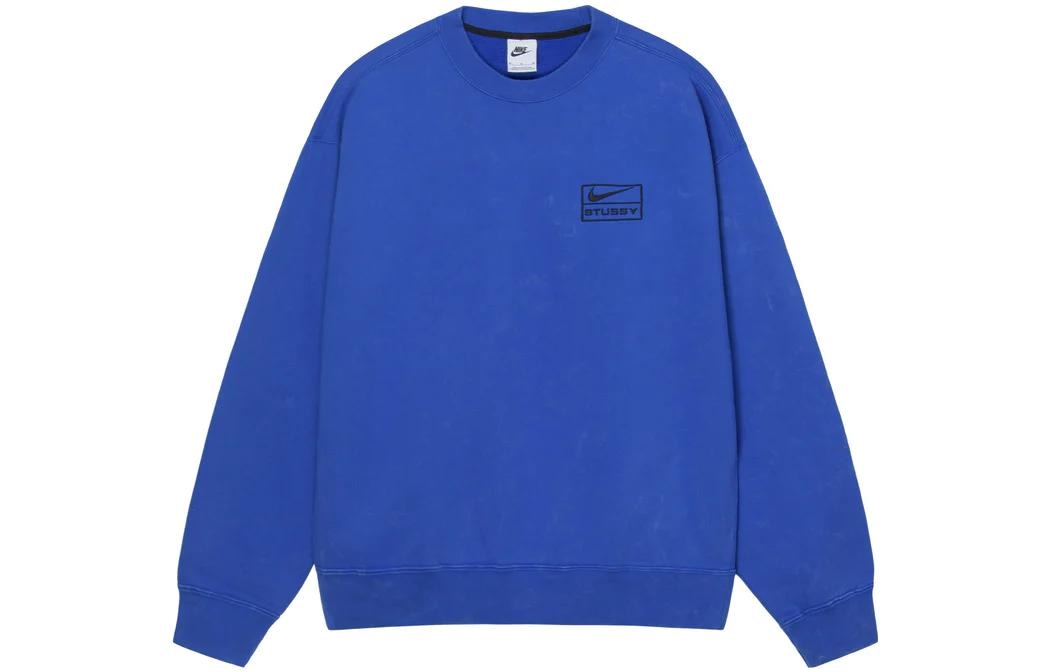 Худи Nike x Stussy SS23 Blue Sweatshirt