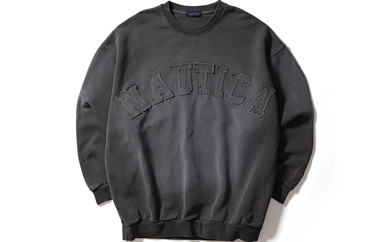Nautica White Sail Nautica Logo Crewneck Sweatshirt — фото 10