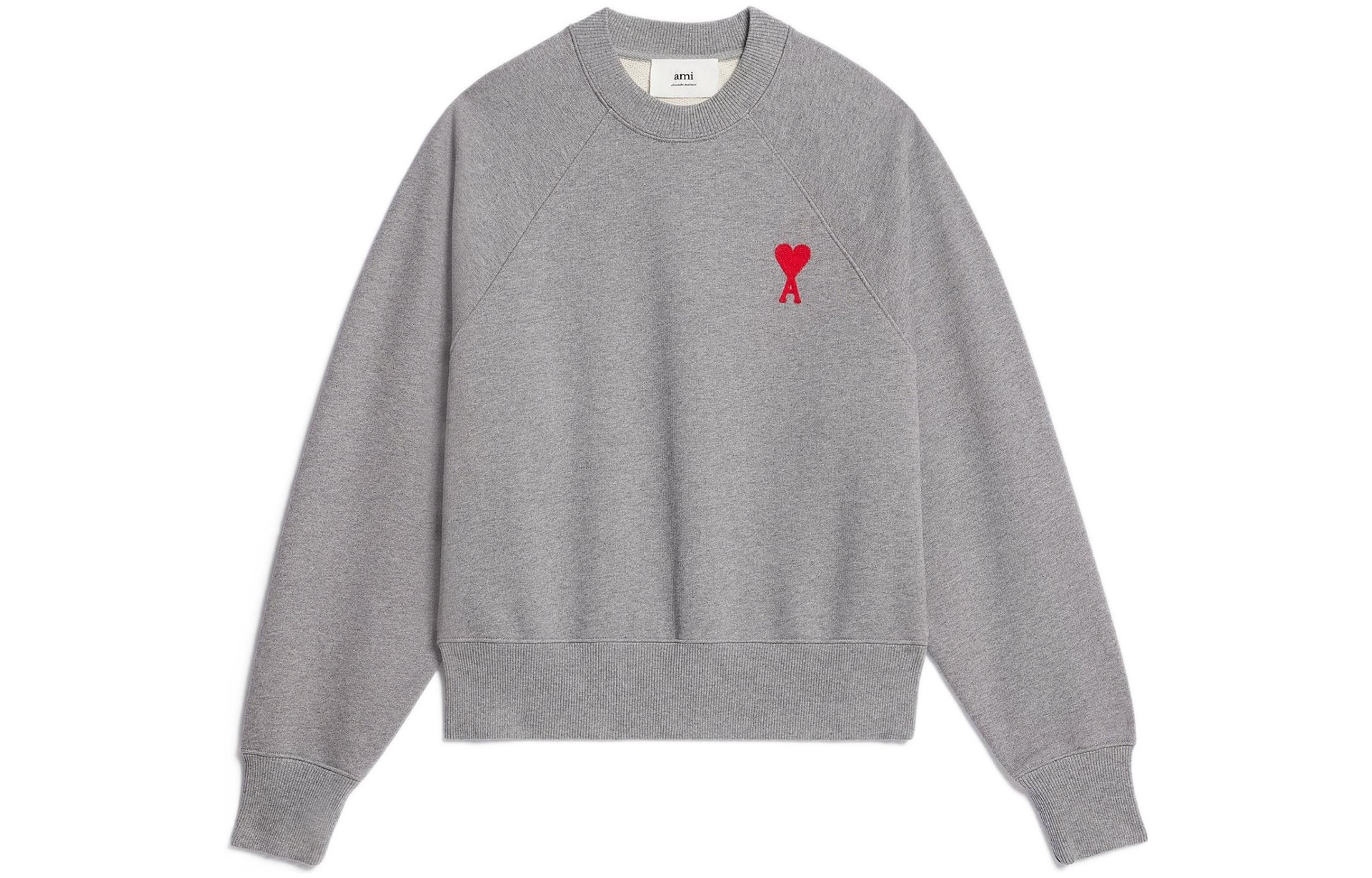 AMIPARIS Vintage Crewneck Sweatshirt Heather Gray