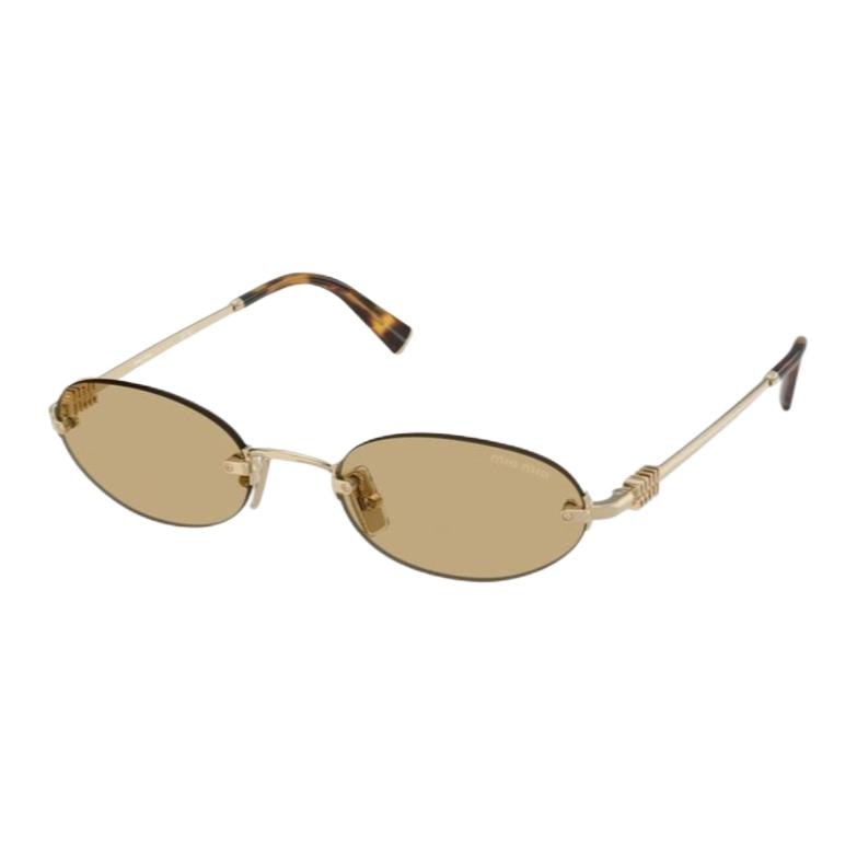 Очки Miu Miu Oval Tortoiseshell Sunglasses