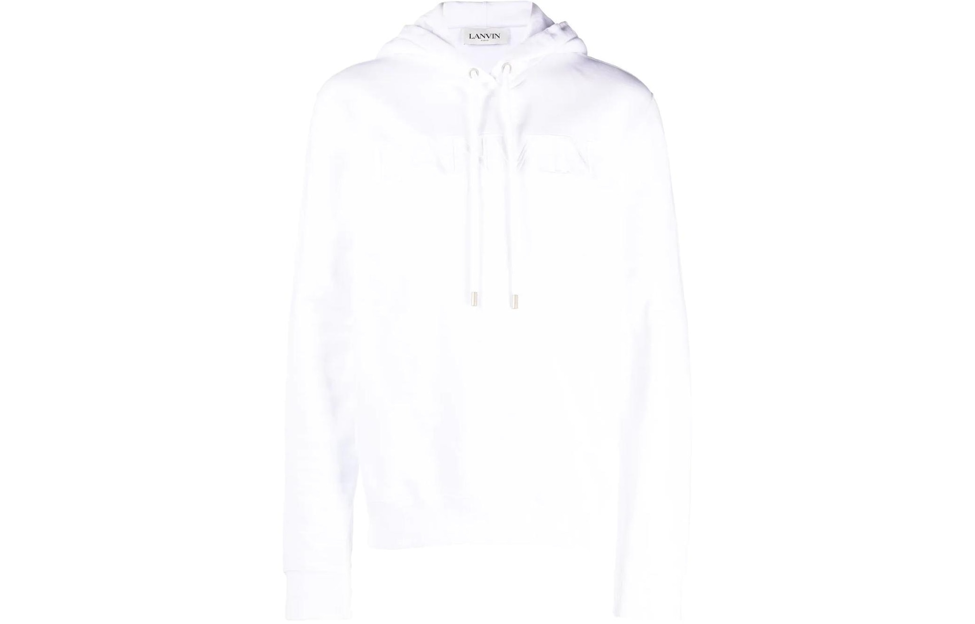 Худи Lanvin/浪凡 Lanvin SS23 Logo Hoodie White