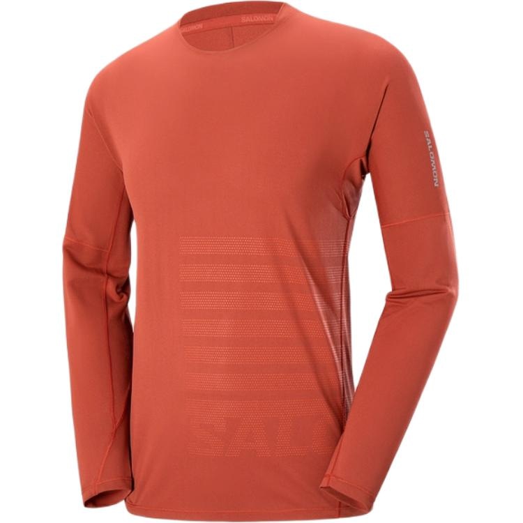 Футболка Salomon SENSE AERO RUNNING LS TEE GFX M T