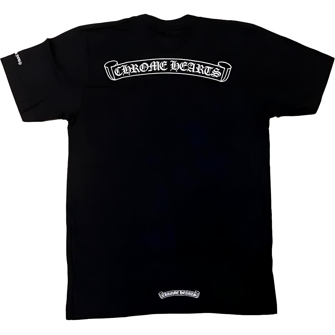 Футболка Chrome Hearts Logo Crewneck T-Shirt Black