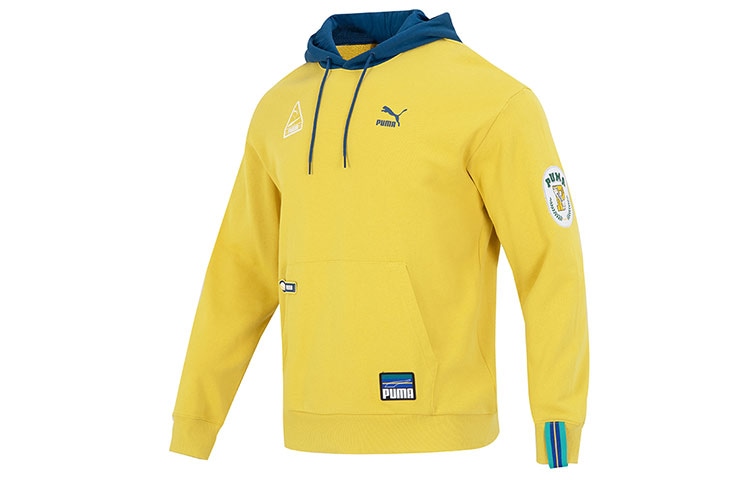 Худи Puma Team Badge Hoodie Yellow