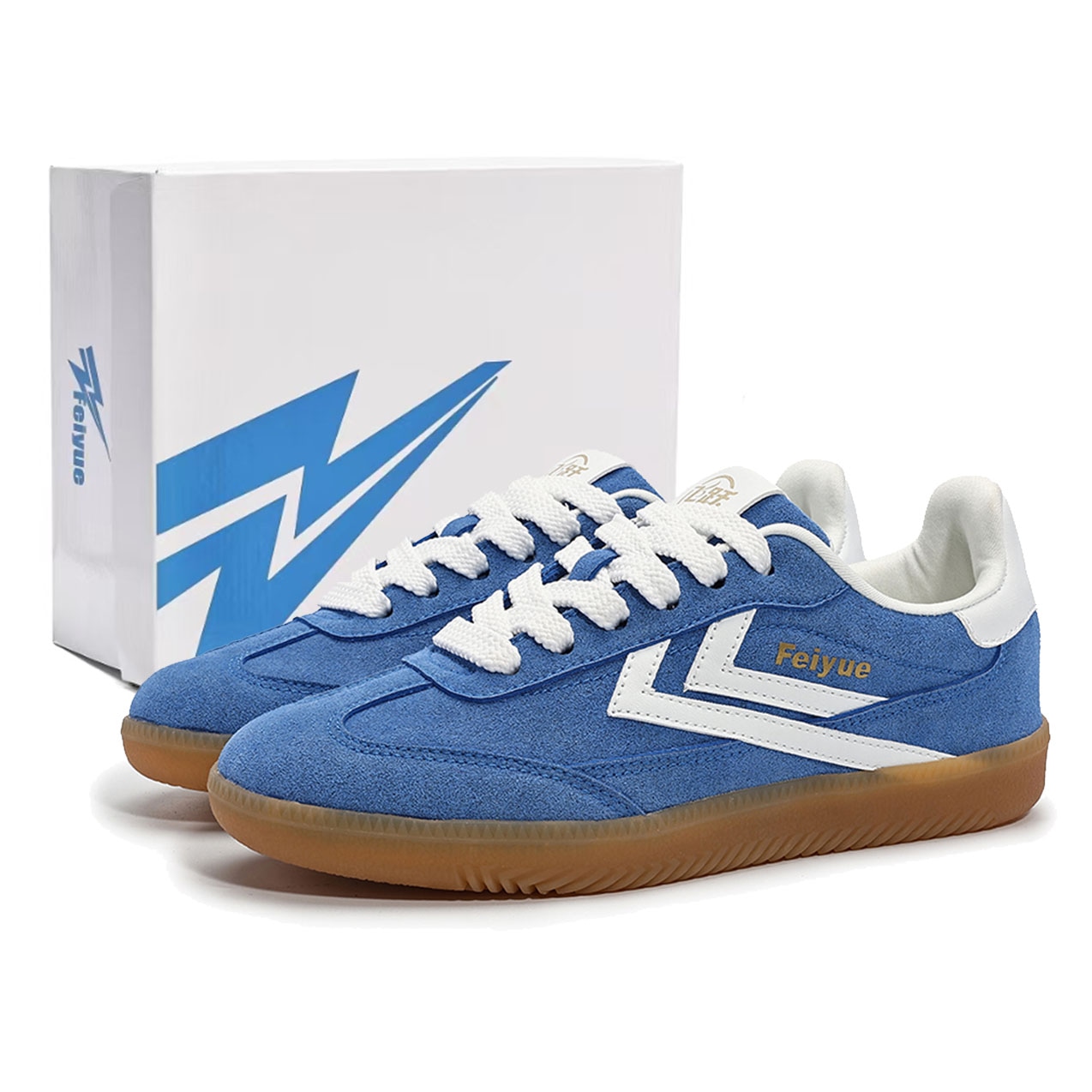 飞跃/Feiyue Feiyue Brown Suede Low Top