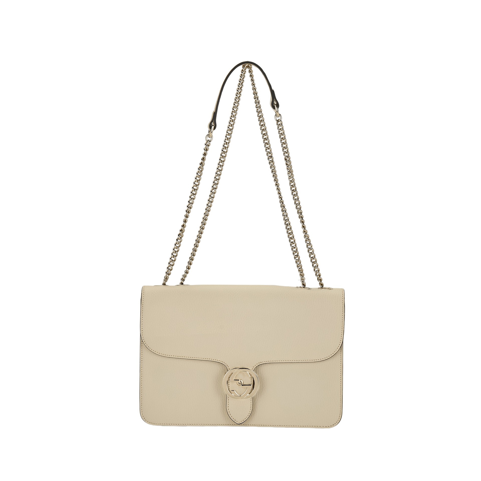 Сумка Gucci Chain Shoulder Bag White