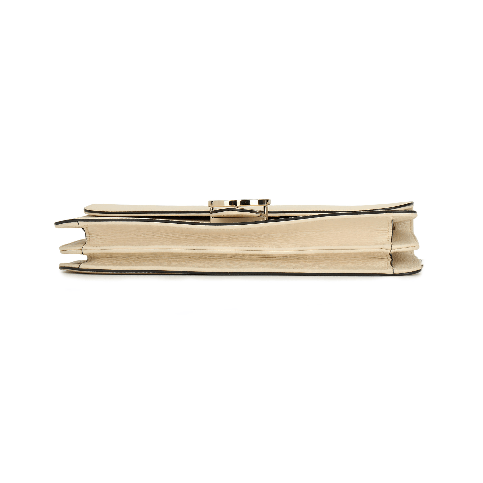 Gucci Chain Shoulder Bag White — фото 3