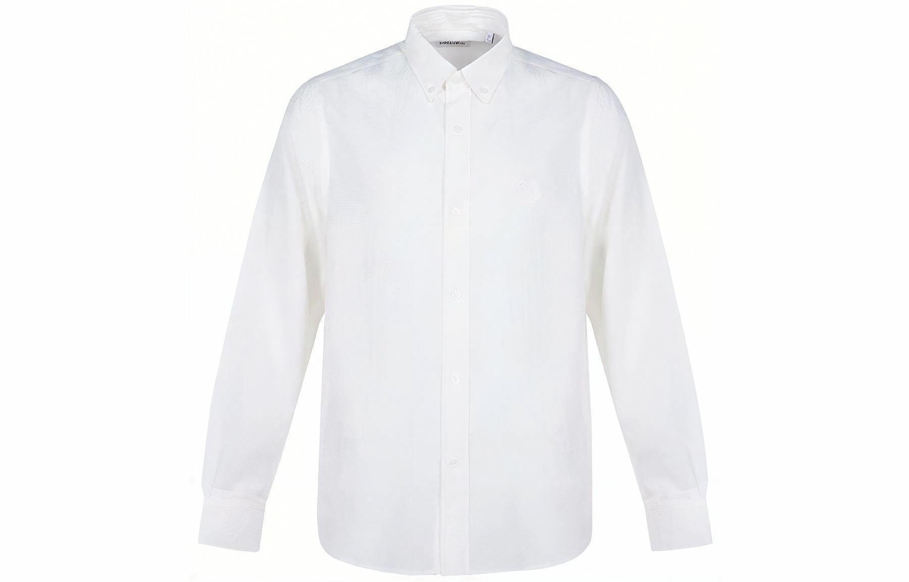 KENZO Tiger Embroidered Shirt White