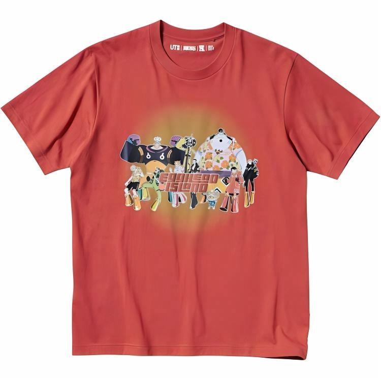 UNIQLO/优衣库 UNIQLO x One Piece SS24 Deep Orange Tee