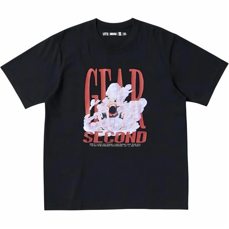 UNIQLO/优衣库 UNIQLO x One Piece SS24 Black Tee