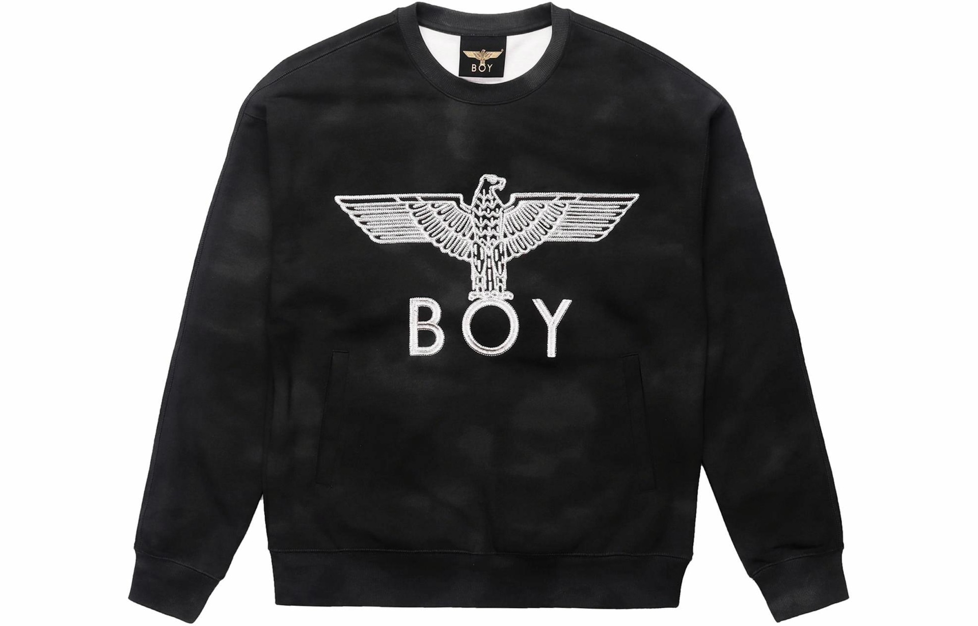 Boy London Printed Pullover Sweatshirt Black