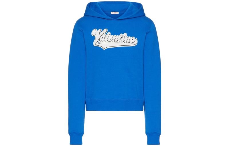 Valentino/华伦天奴 Valentino FW23 Logo Hoodie Navy