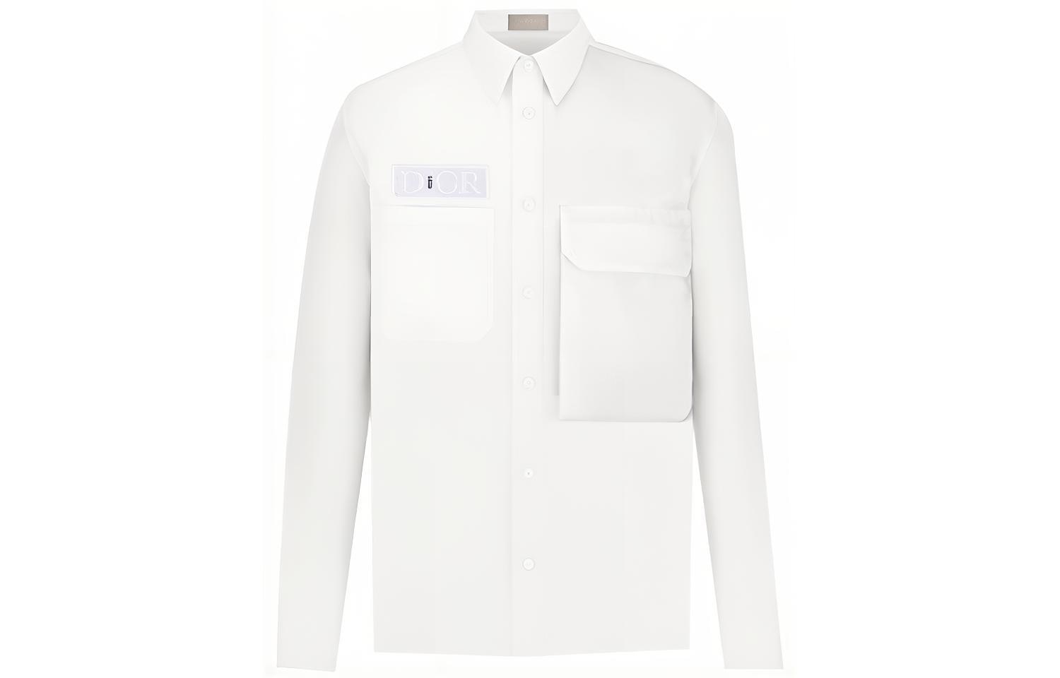 DIOR x Sacai FW21 Shirt Cream White