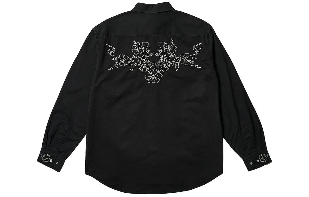PALACE SS24 FLEXUS SHIRT BLACK