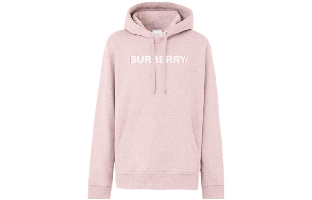 Burberry SS23 Logo Hoodie Pink