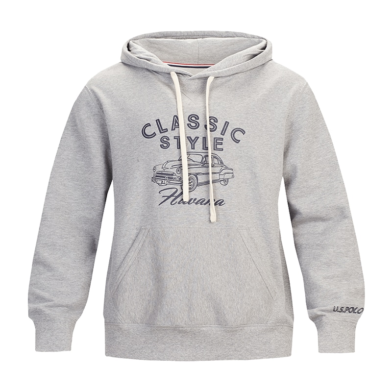 U.S. Polo Assn. Hoodie Light Grey