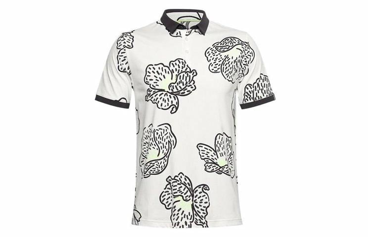 Under Armour Golf Floral Polo White