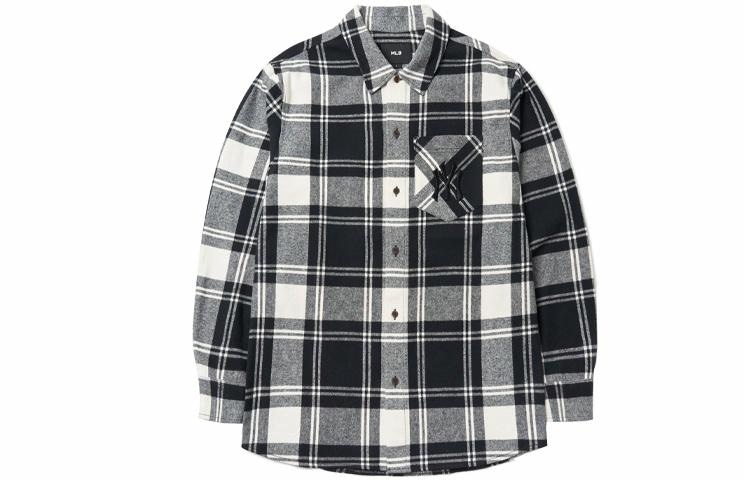 MLB Logo Plaid Shirt