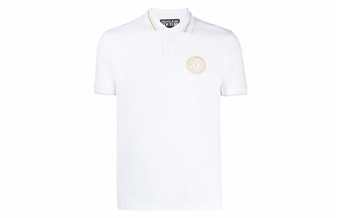 Versace Jeans Couture SS21 Polo White