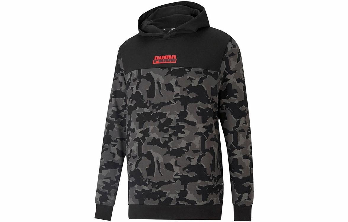 Худи Puma Logo Hoodie Black