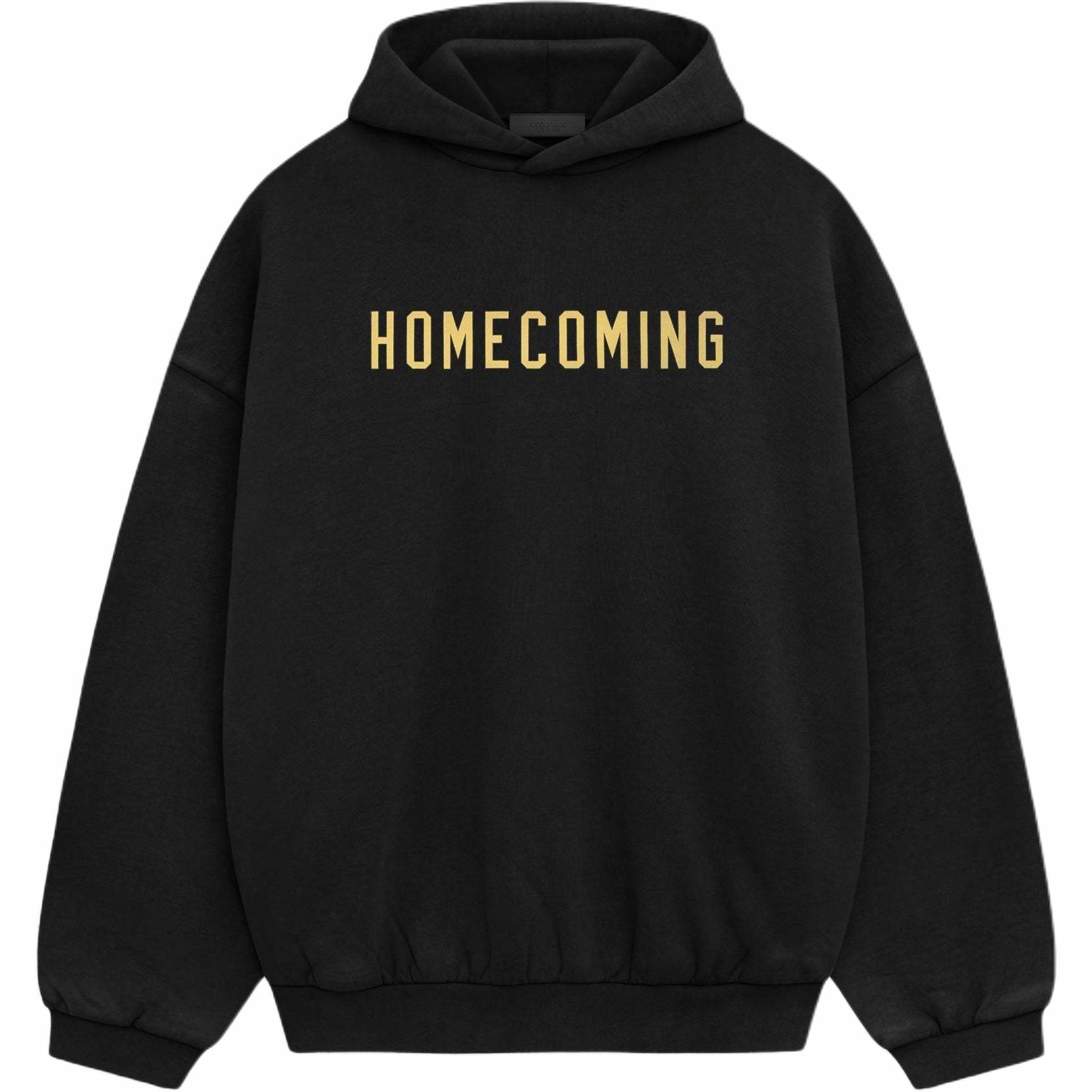 Fear of God Essentials Heavy Fleece Hoodie Black