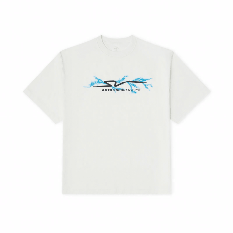 ANTA SNEAKERVERSE Anta Lightning Print T-Shirt