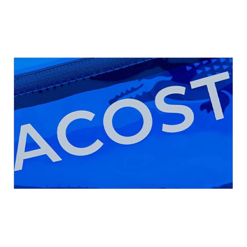Lacoste PVC Shoulder Bag Blue — фото 5