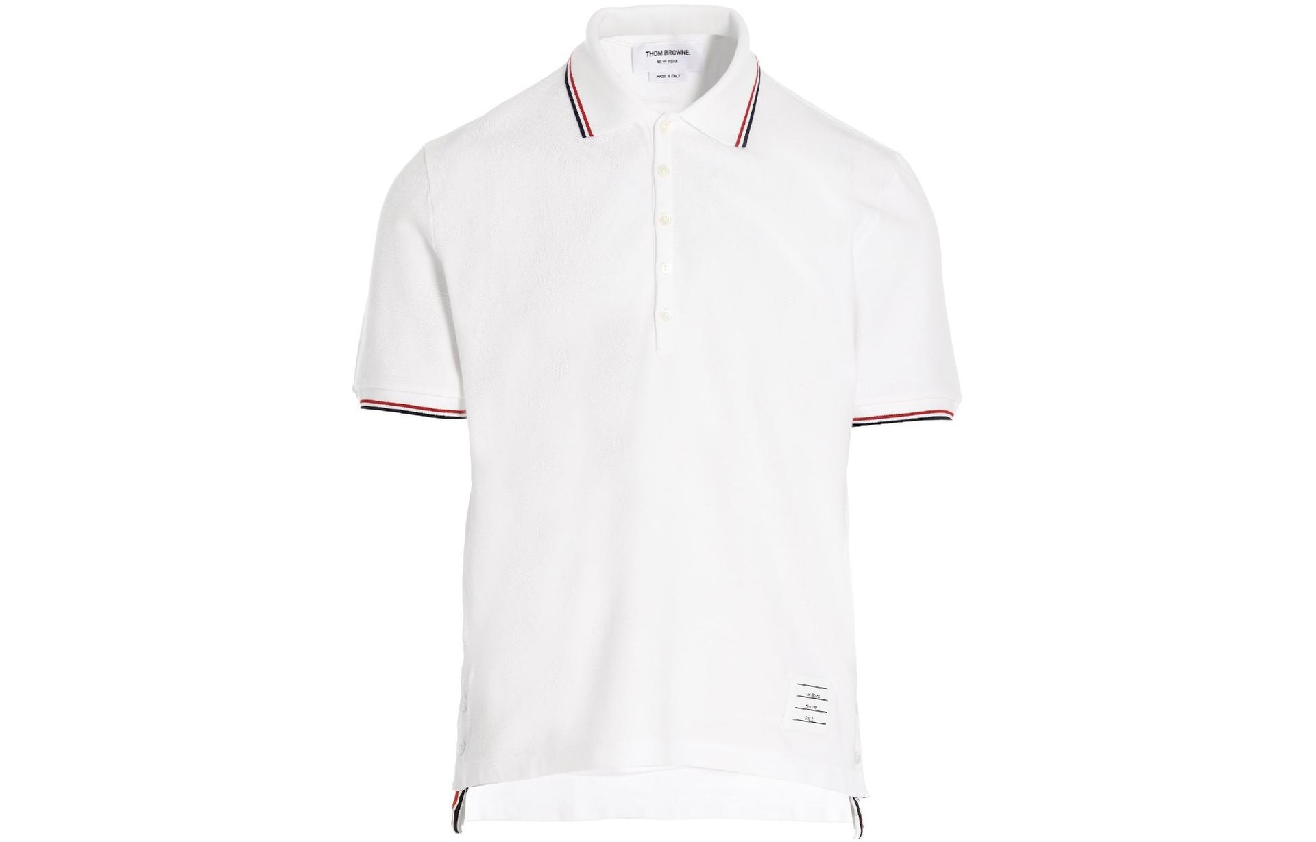 Thom Browne FW22 Polo Shirt White
