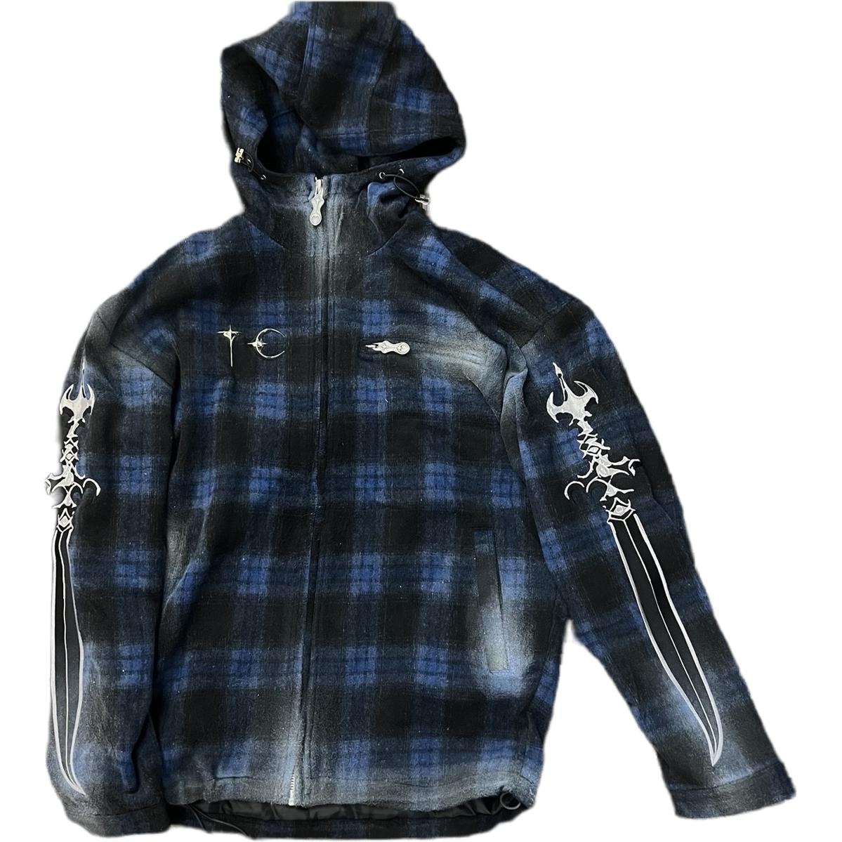 Thug Club Flannel Zip Hoodie — фото 2