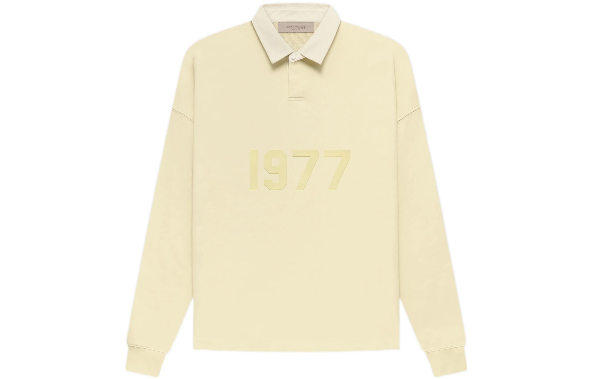 Fear of God Essentials FW22 Henley Rugby Canary